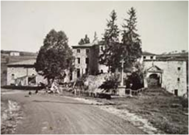 Le chateau dans les annees 1950